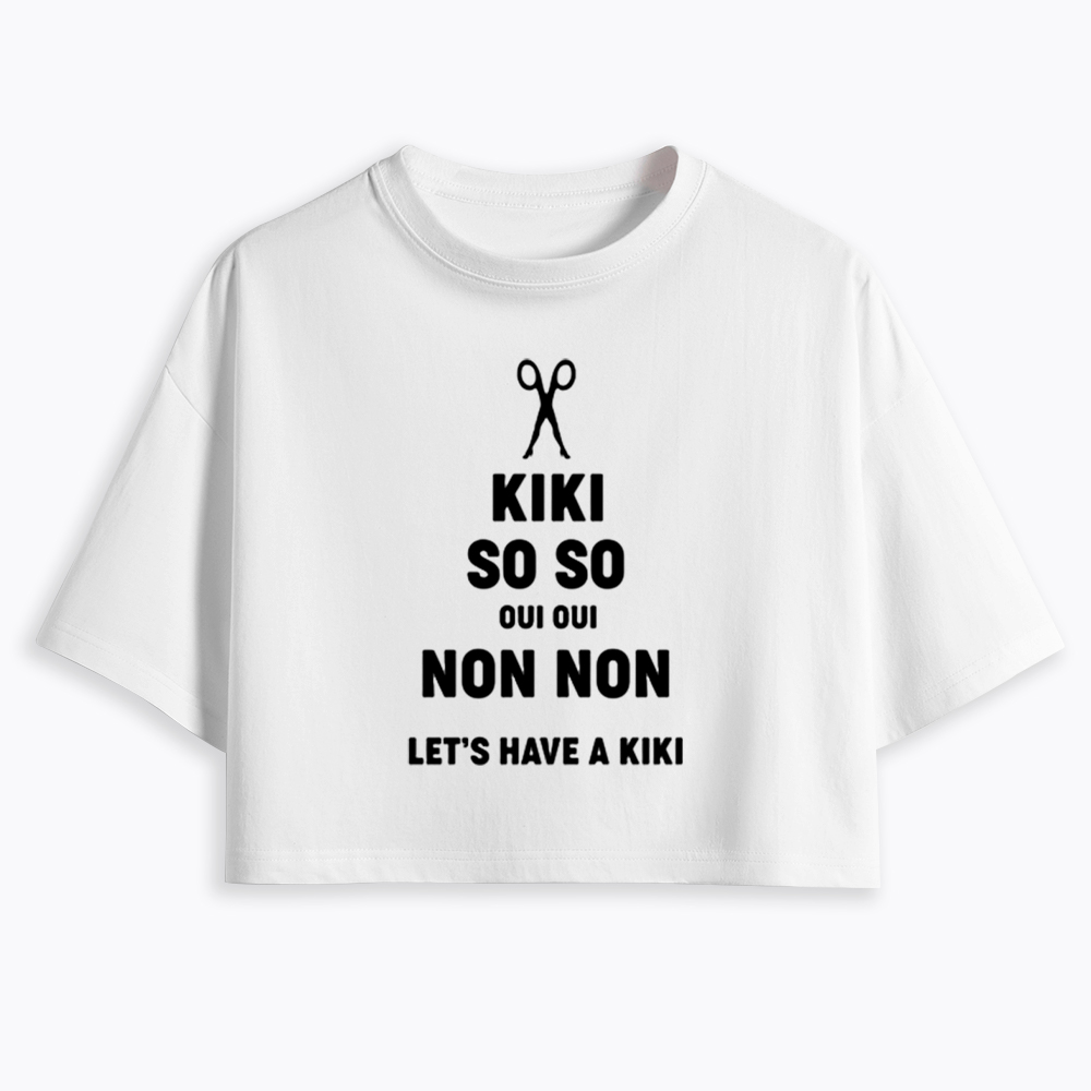 Let's Have a Kiki Cropped T-Shirt