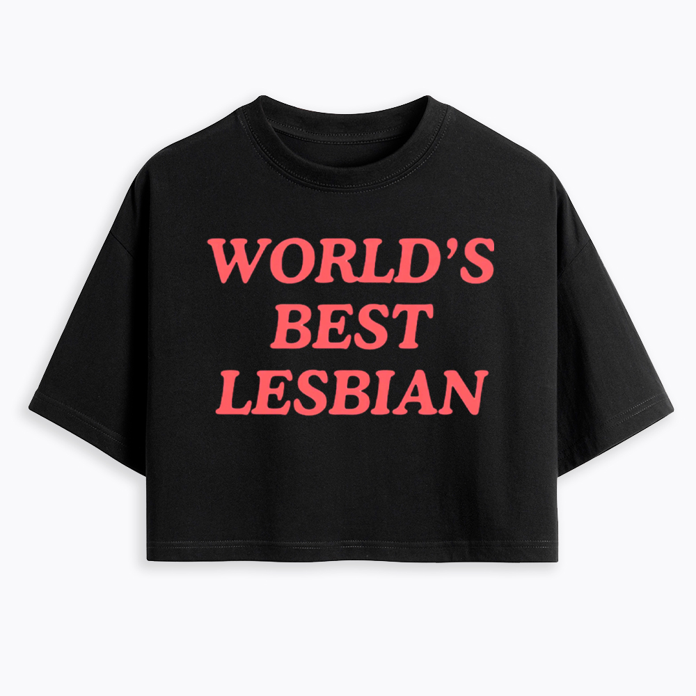 World's Best Lesbian Cropped T-Shirt