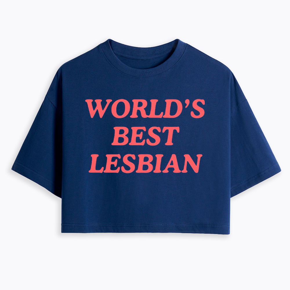 World's Best Lesbian Cropped T-Shirt