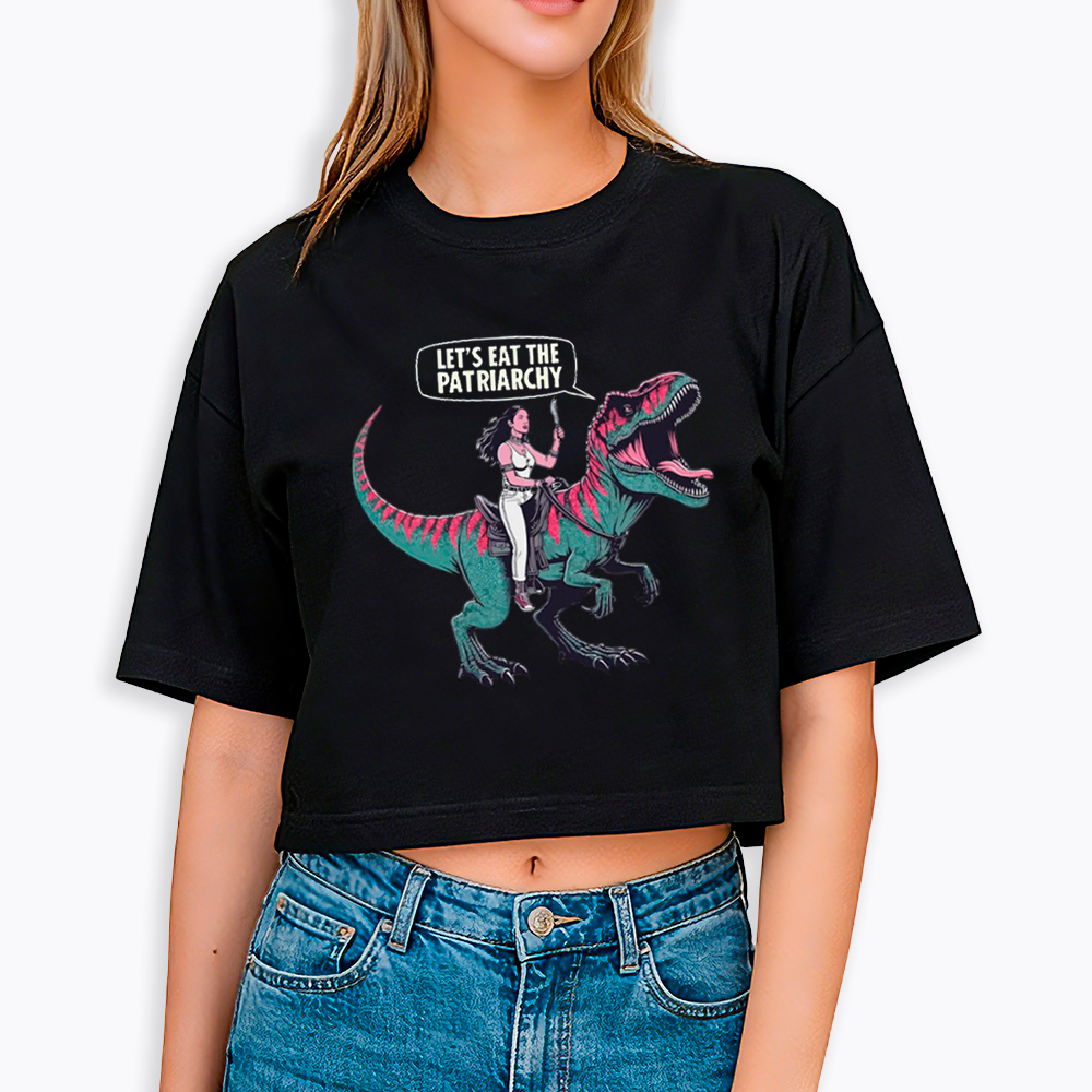 Eat The Patriarchy Cropped T-Shirt