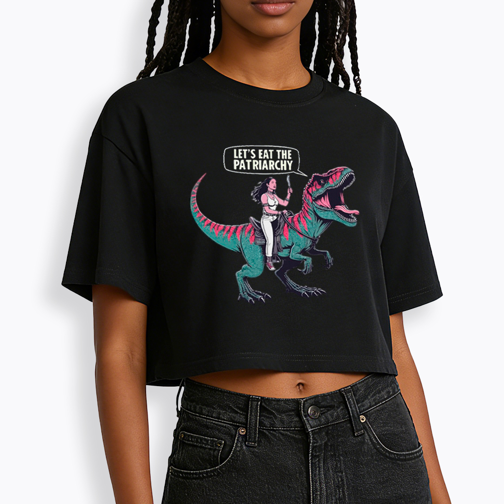 Eat The Patriarchy Cropped T-Shirt