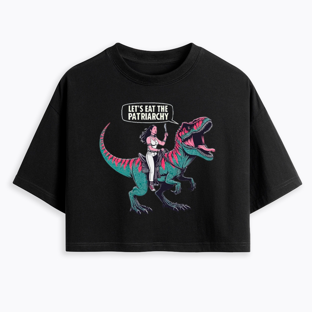 Eat The Patriarchy Cropped T-Shirt