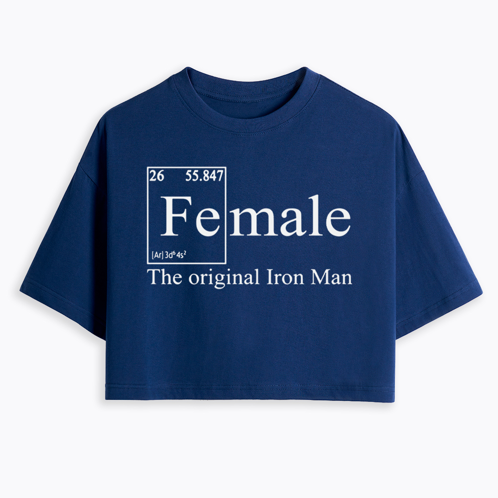 Geek Feminism Cropped T-Shirt