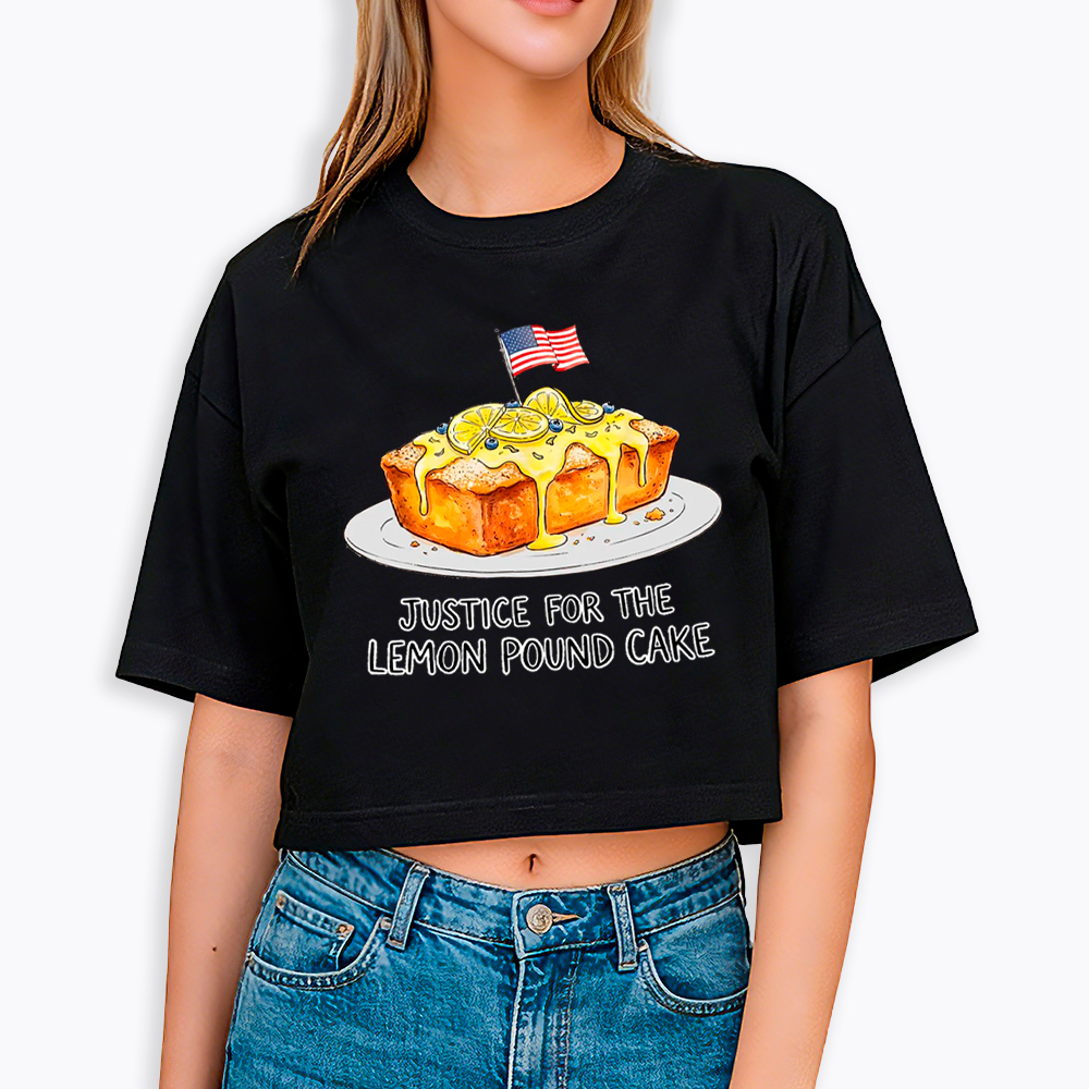 Lemon Pound Cake Cropped T-Shirt