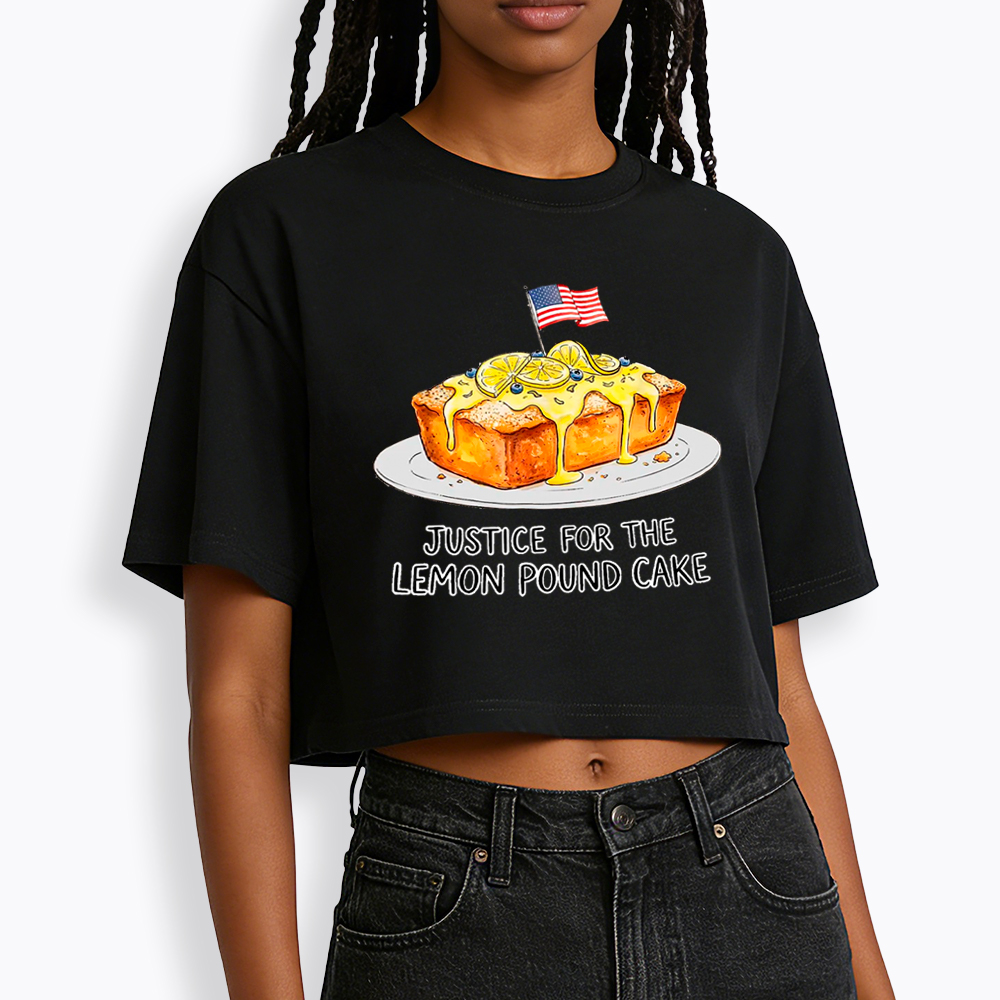 Lemon Pound Cake Cropped T-Shirt