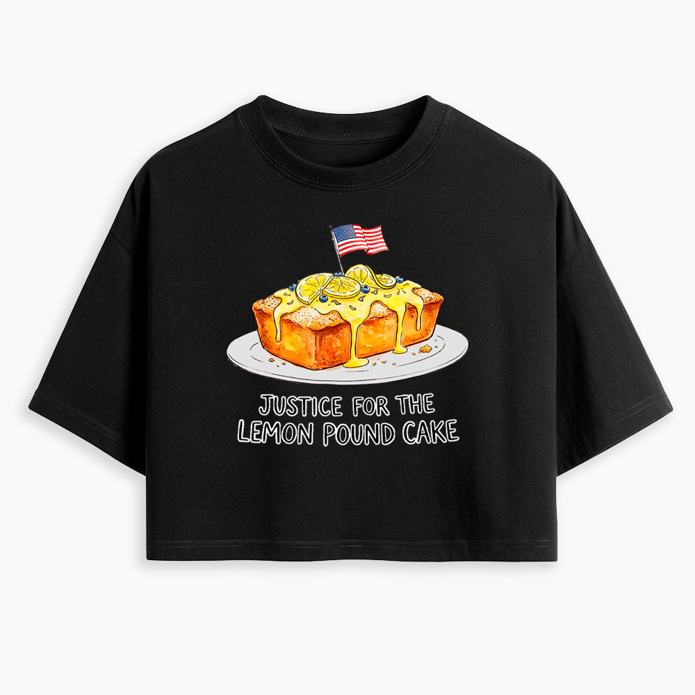 Lemon Pound Cake Cropped T-Shirt