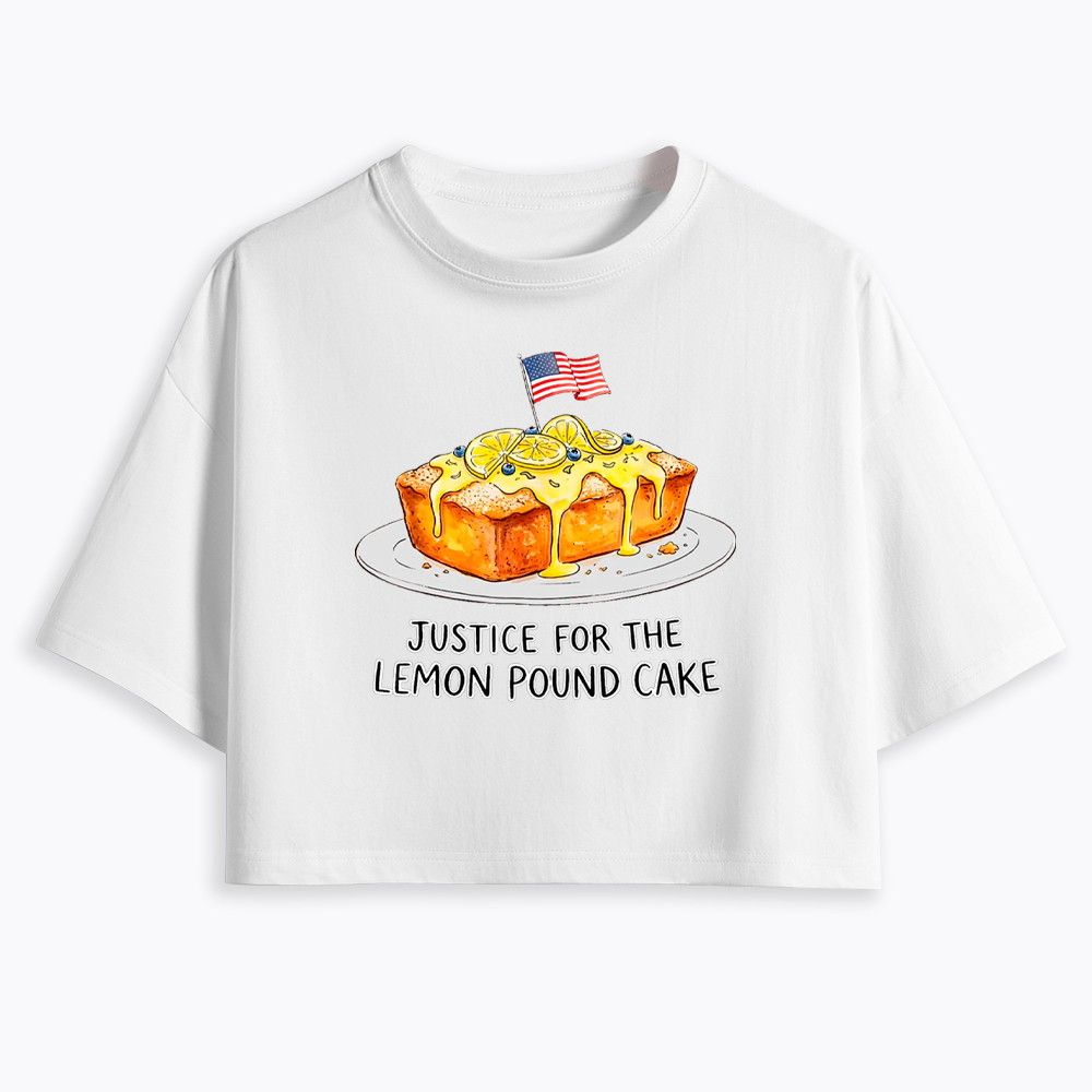 Lemon Pound Cake Cropped T-Shirt