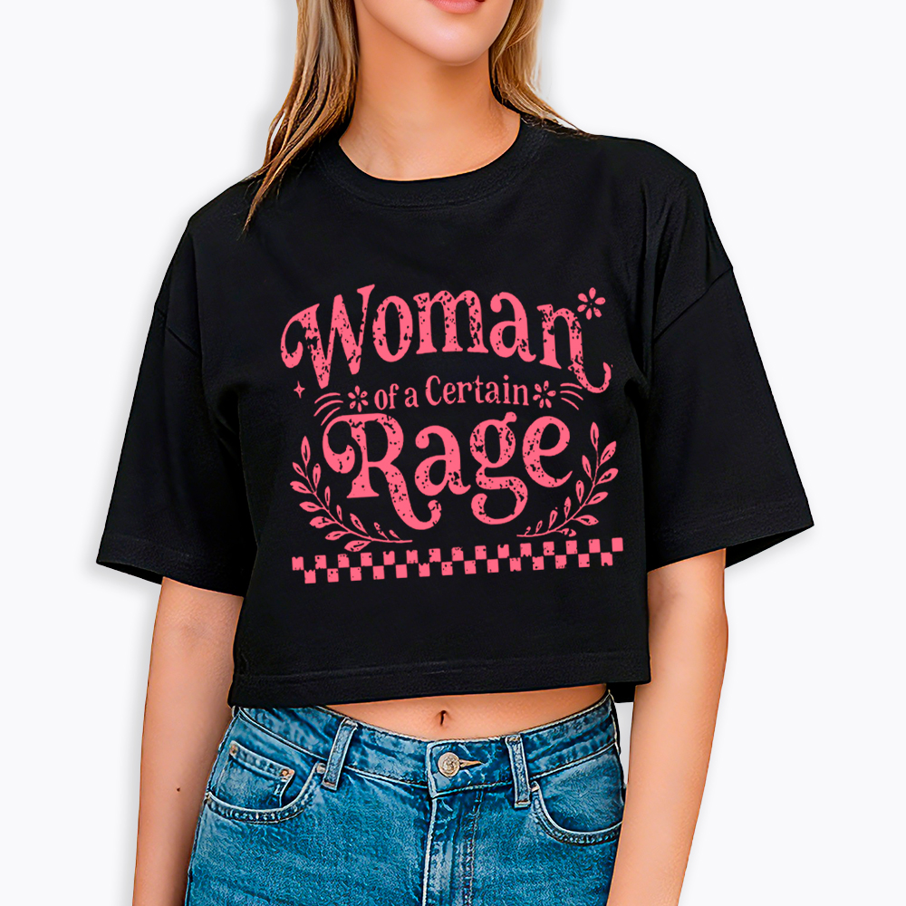 Woman of a Certain Rage Cropped T-Shirt