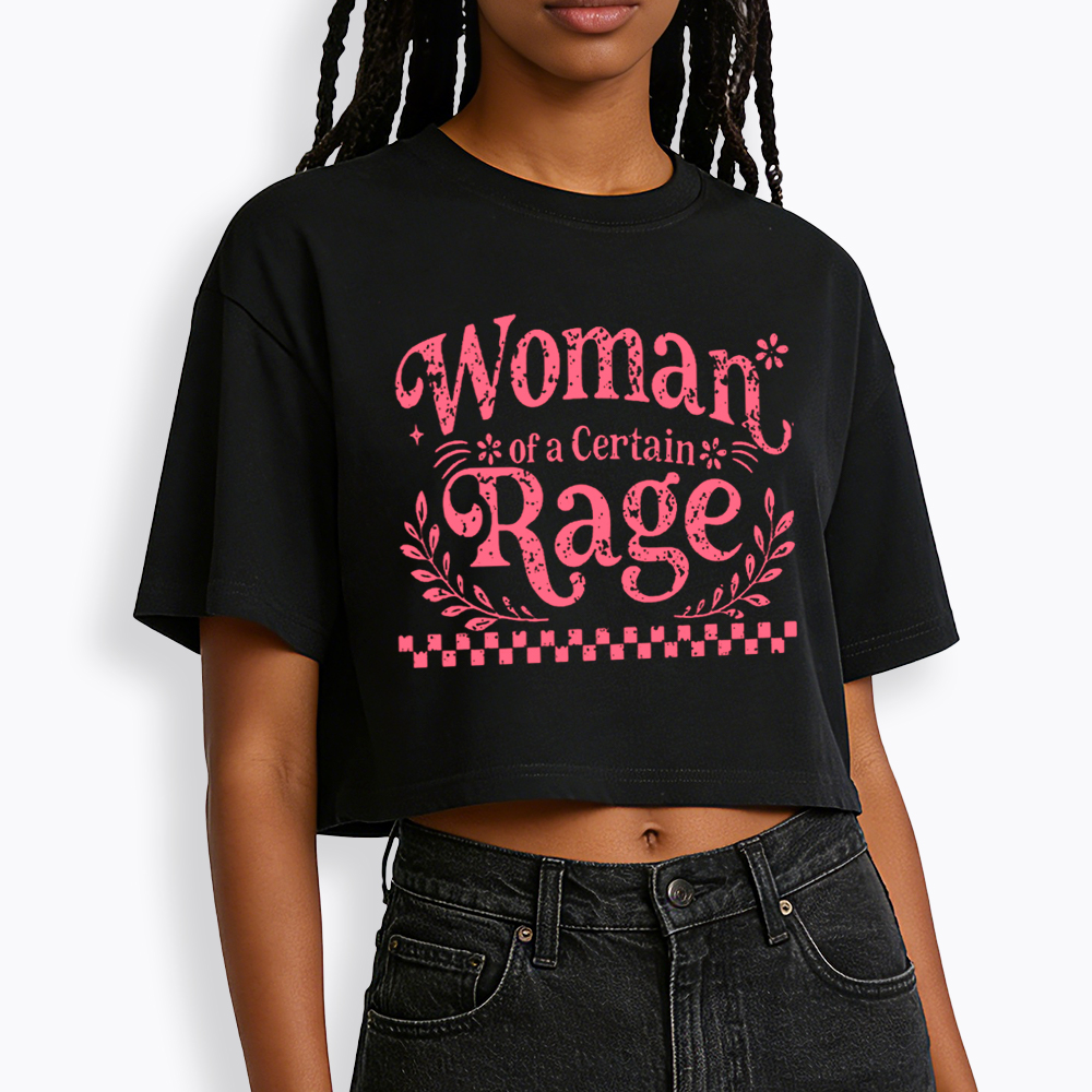 Woman of a Certain Rage Cropped T-Shirt