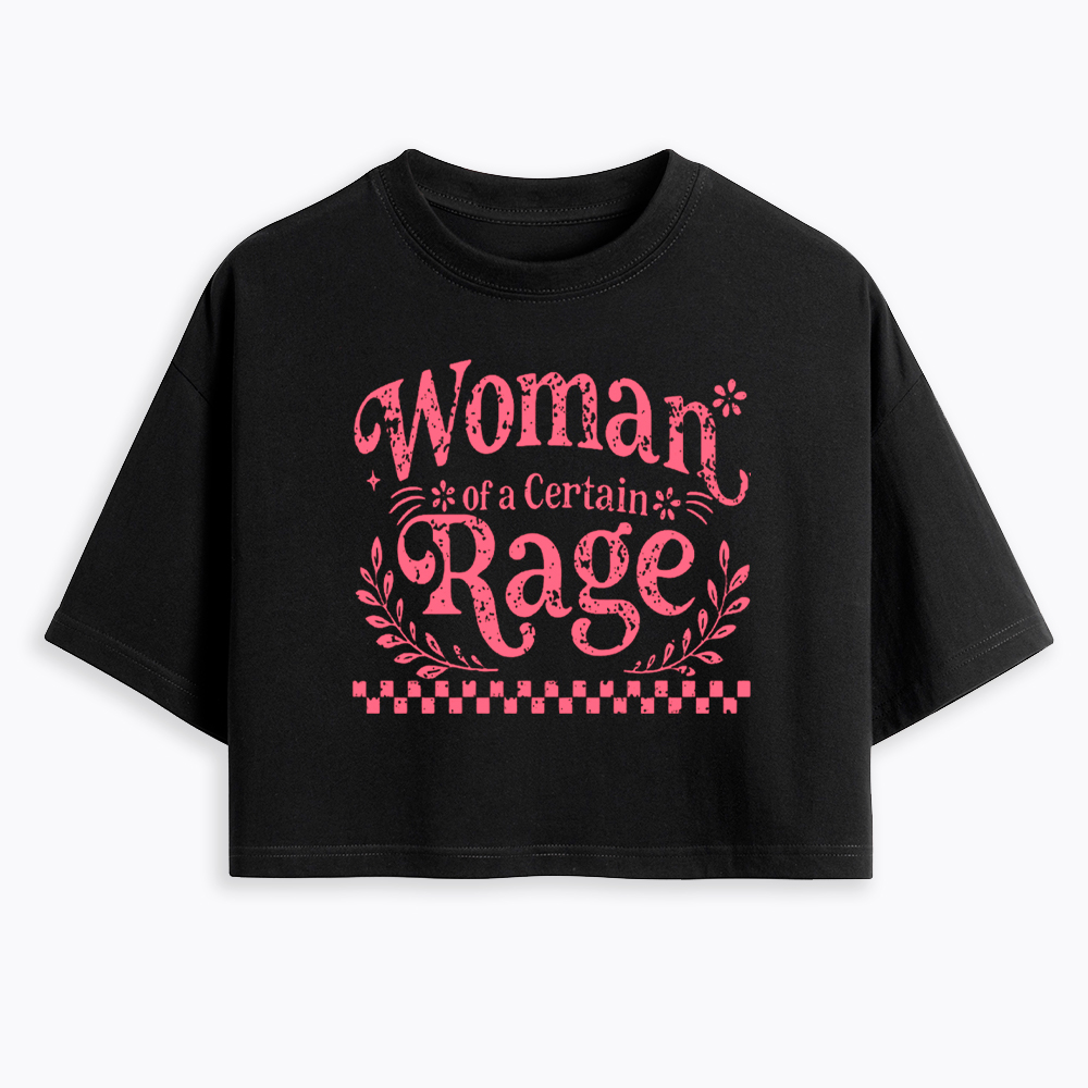 Woman of a Certain Rage Cropped T-Shirt