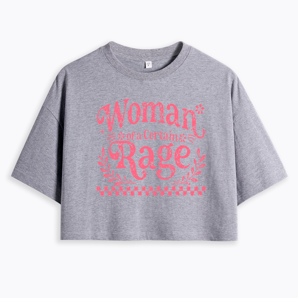Woman of a Certain Rage Cropped T-Shirt