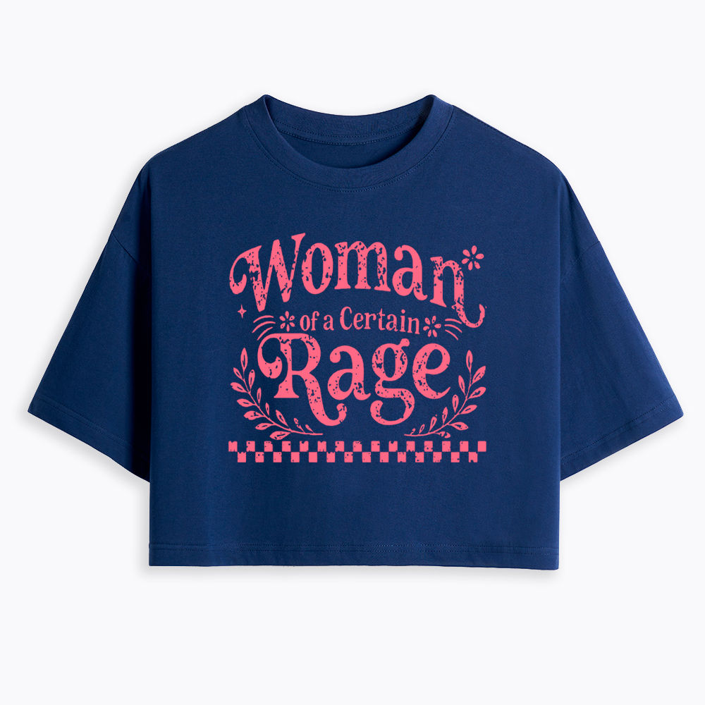 Woman of a Certain Rage Cropped T-Shirt