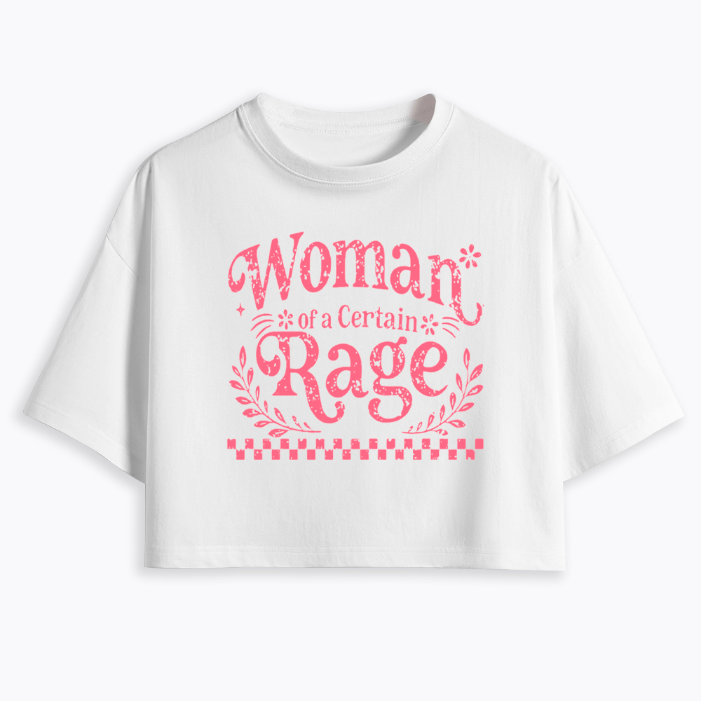 Woman of a Certain Rage Cropped T-Shirt