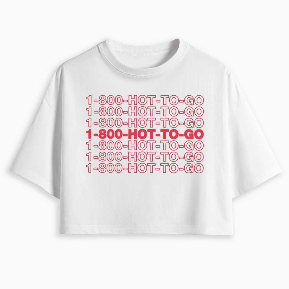 1800 Hot To Go Cropped T-Shirt