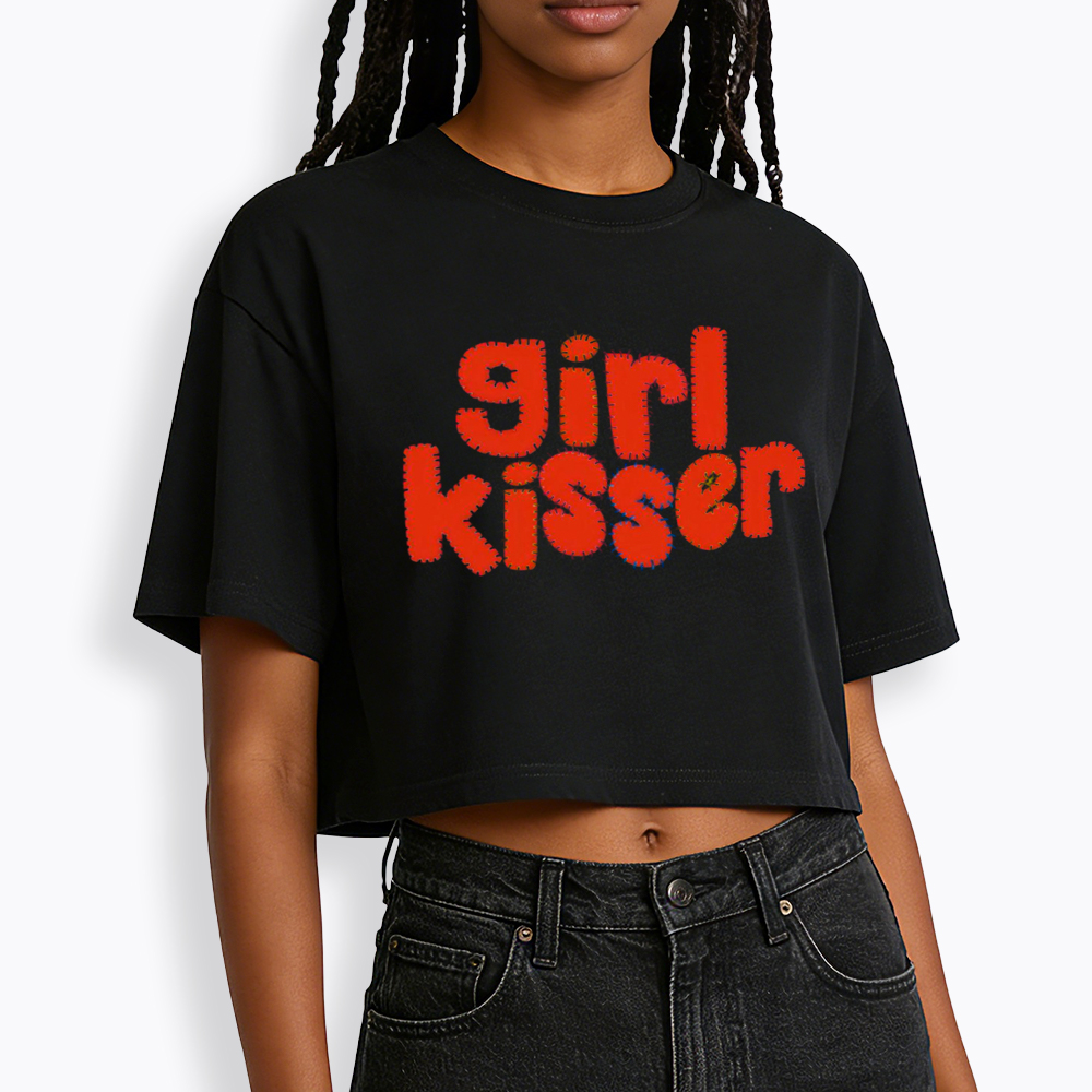 Girl Kisser Cropped T-Shirt