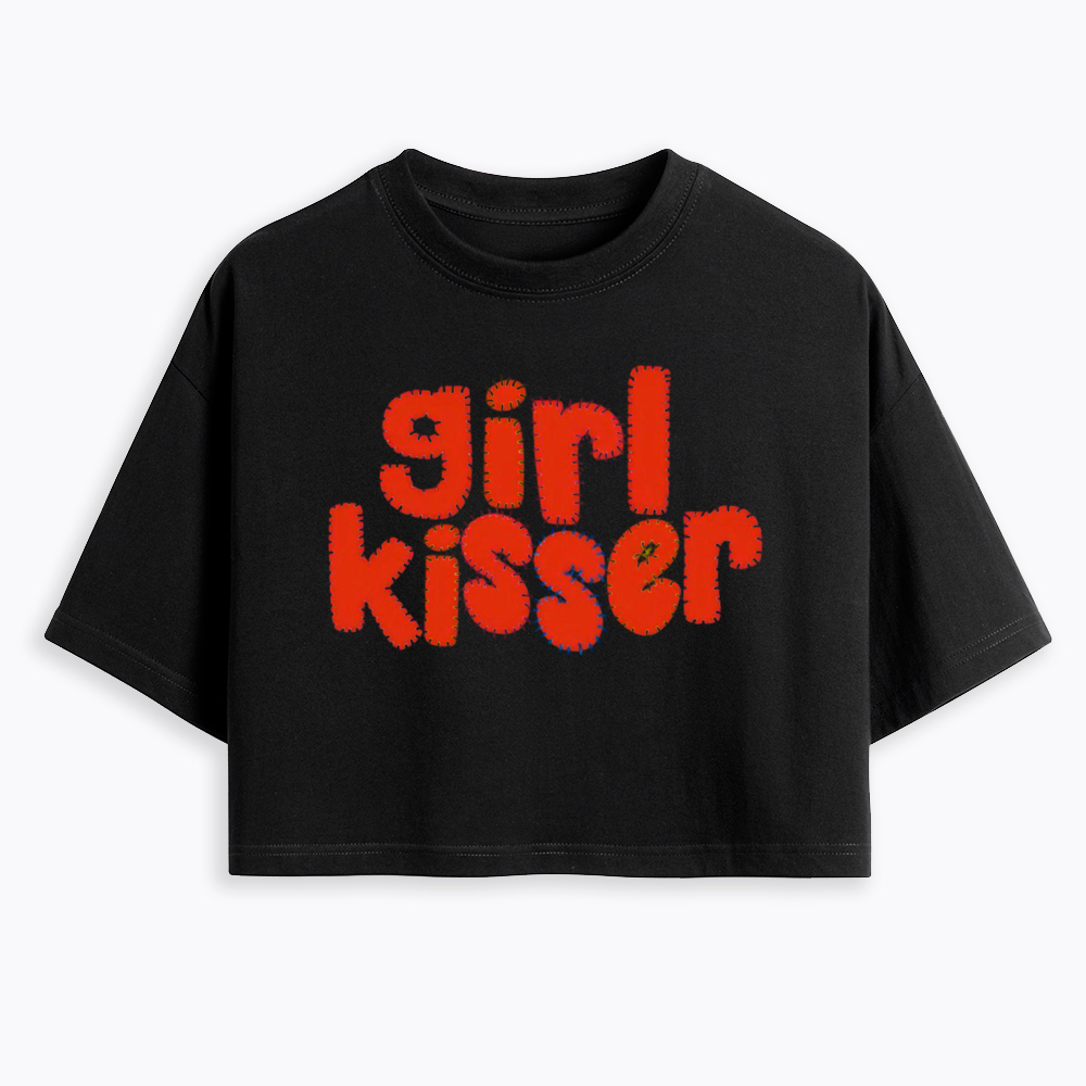 Girl Kisser Cropped T-Shirt