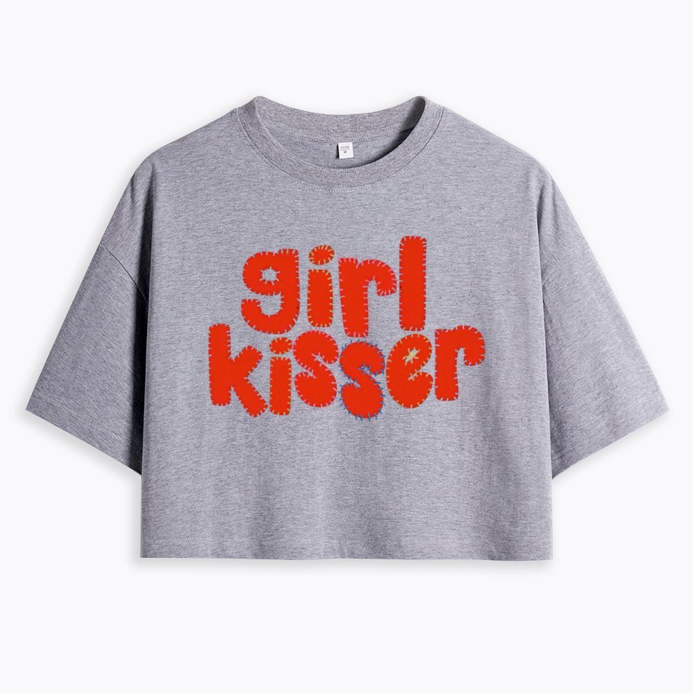 Girl Kisser Cropped T-Shirt