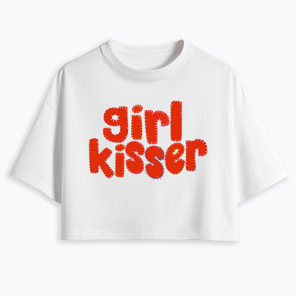 Girl Kisser Cropped T-Shirt