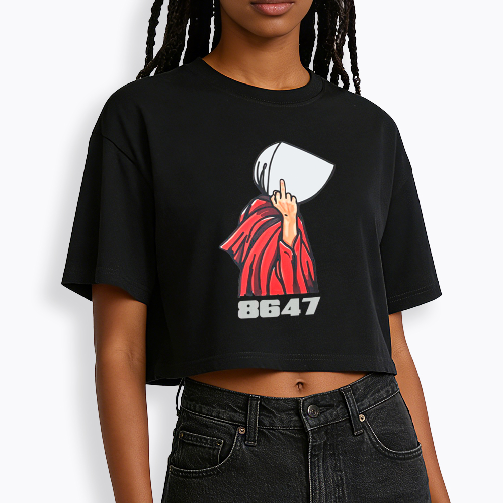 Pro Choice Protest Cropped T-Shirt