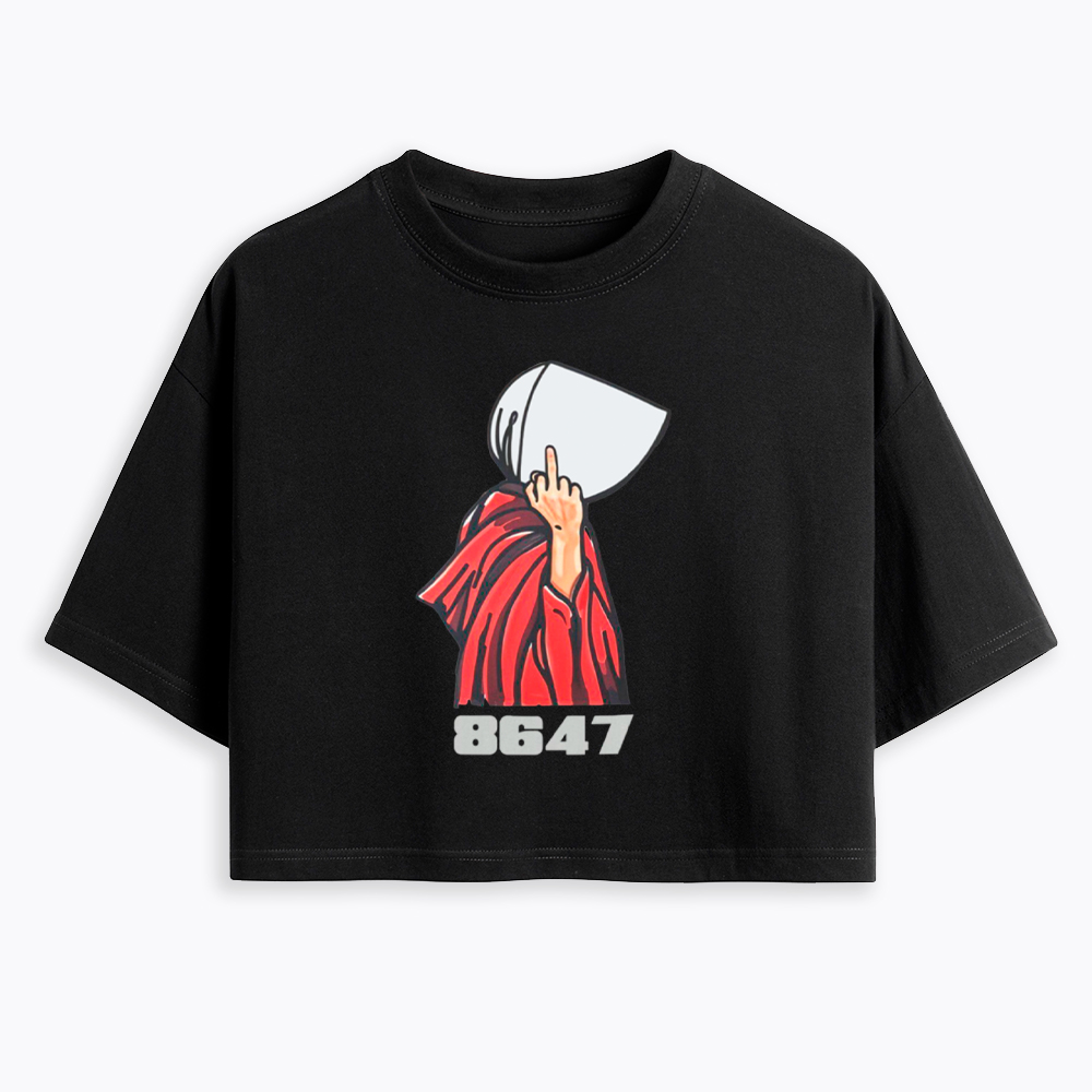Pro Choice Protest Cropped T-Shirt