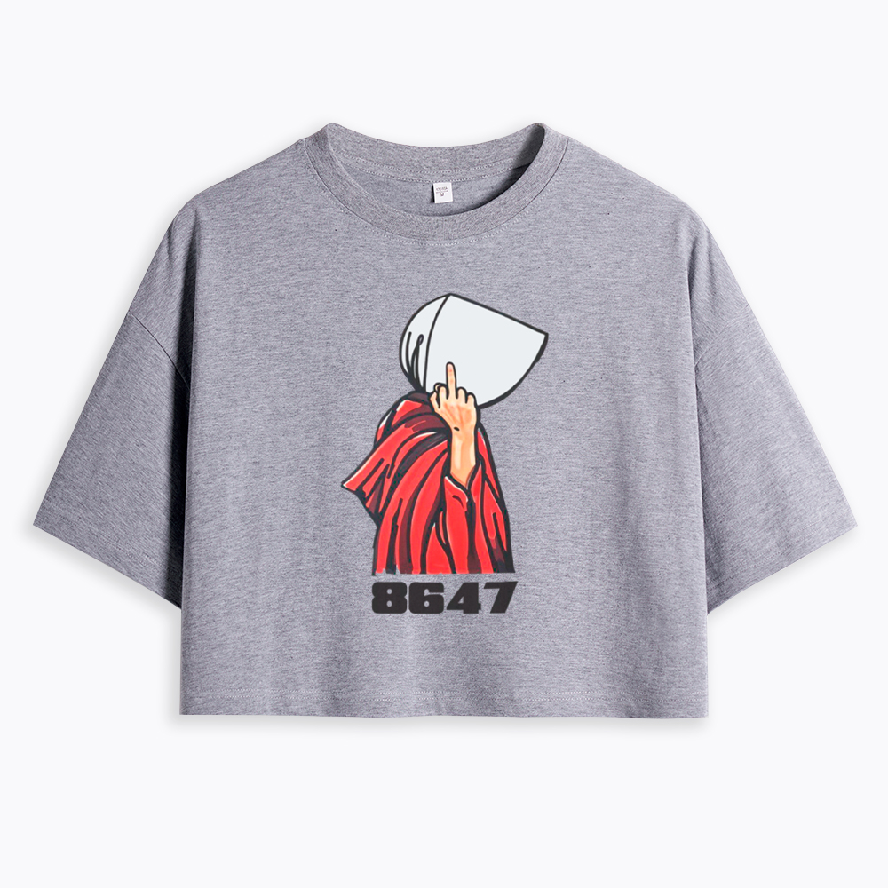Pro Choice Protest Cropped T-Shirt