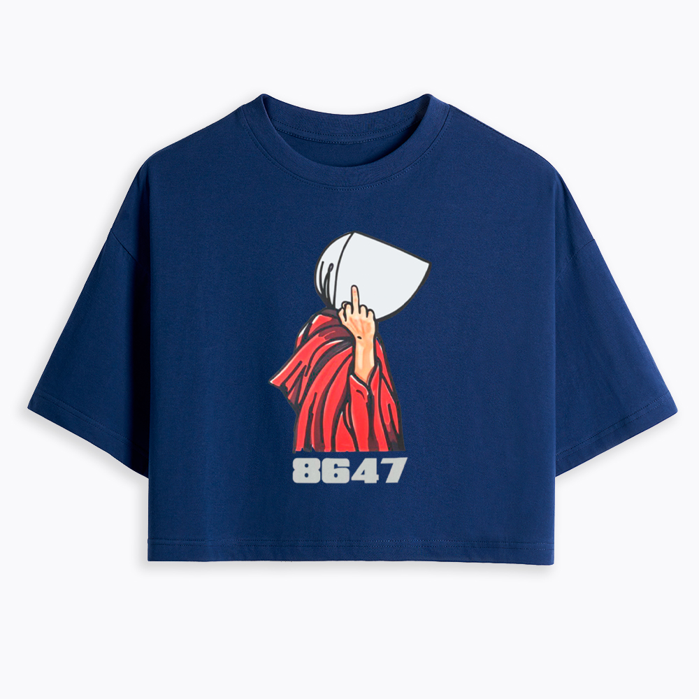 Pro Choice Protest Cropped T-Shirt