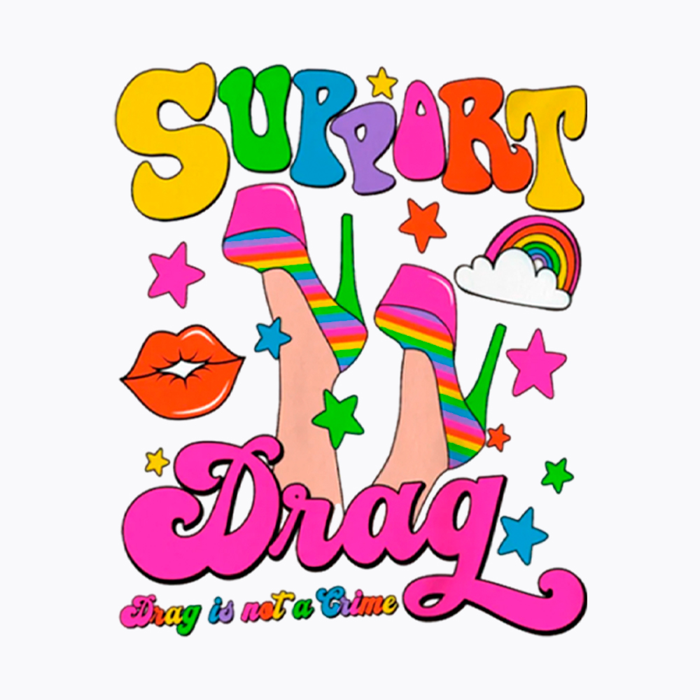 Support Drag Cropped T-Shirt