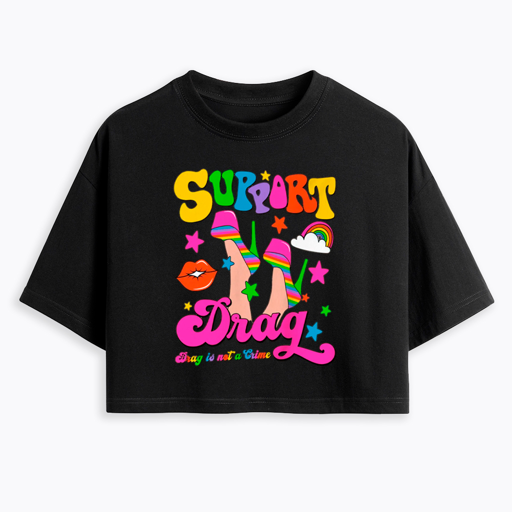 Support Drag Cropped T-Shirt