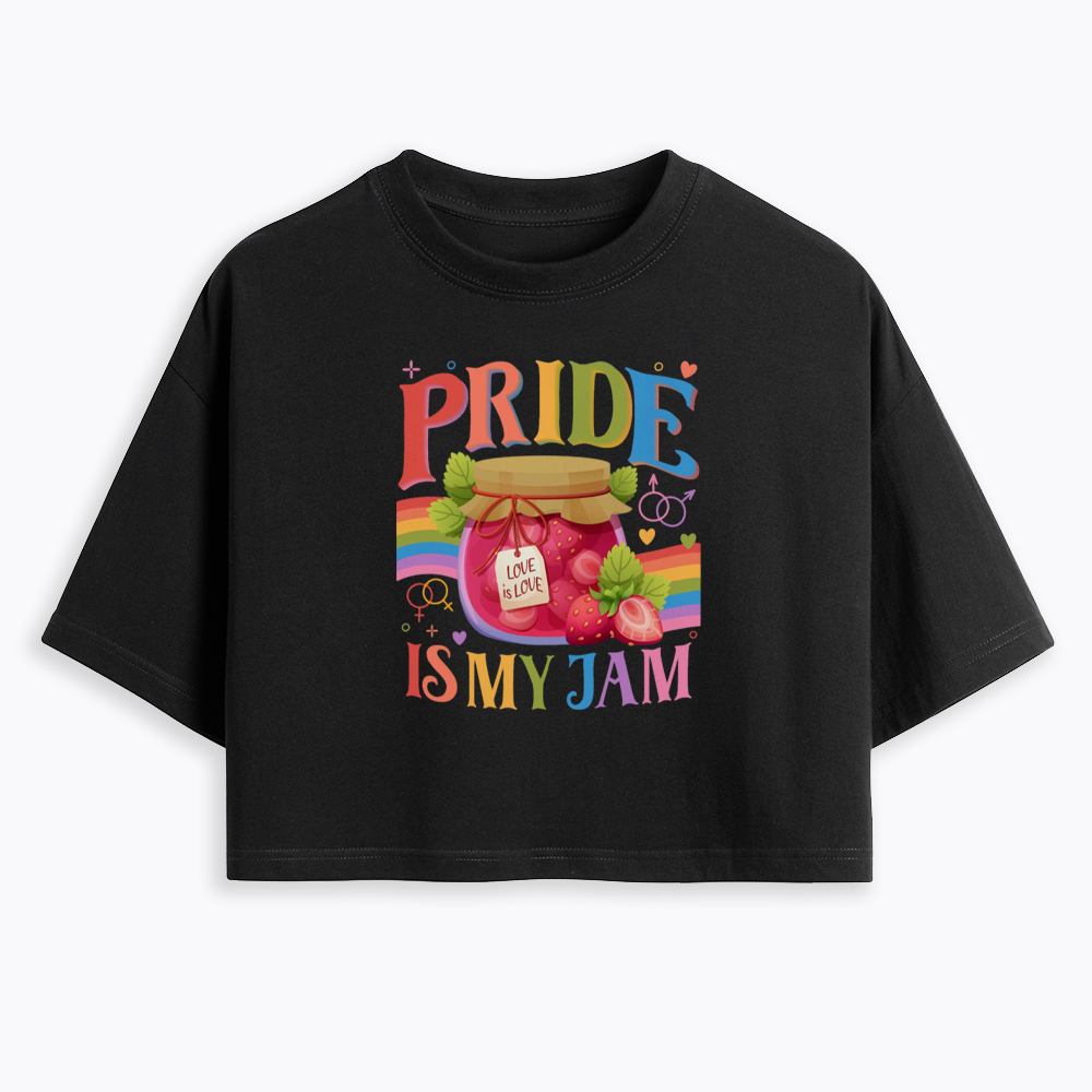 Pride Is My Jam Cropped T-Shirt