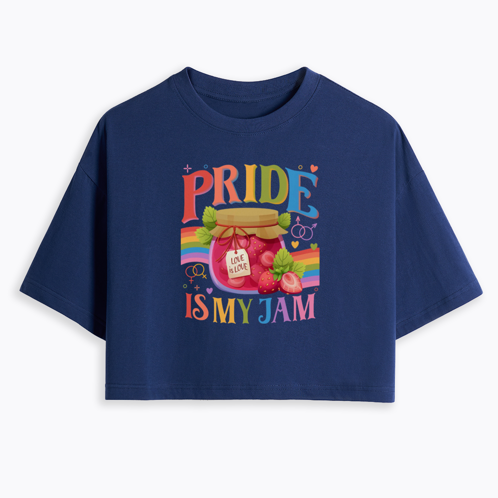 Pride Is My Jam Cropped T-Shirt