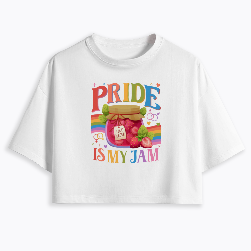 Pride Is My Jam Cropped T-Shirt