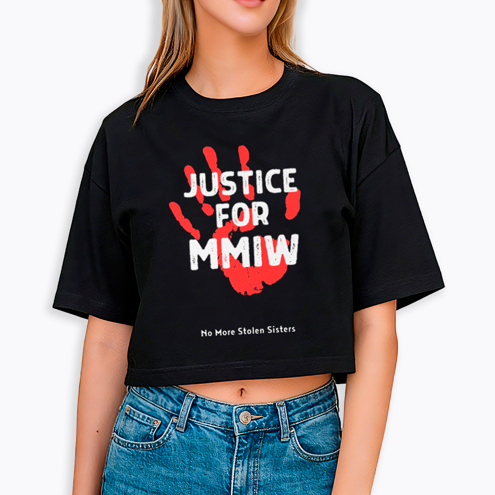Justice For MMIW Cropped T-Shirt