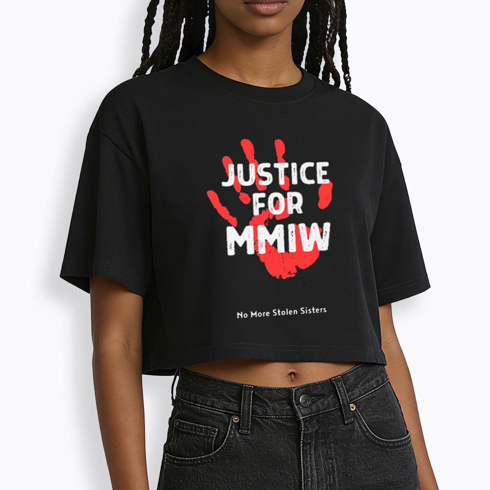 Justice For MMIW Cropped T-Shirt