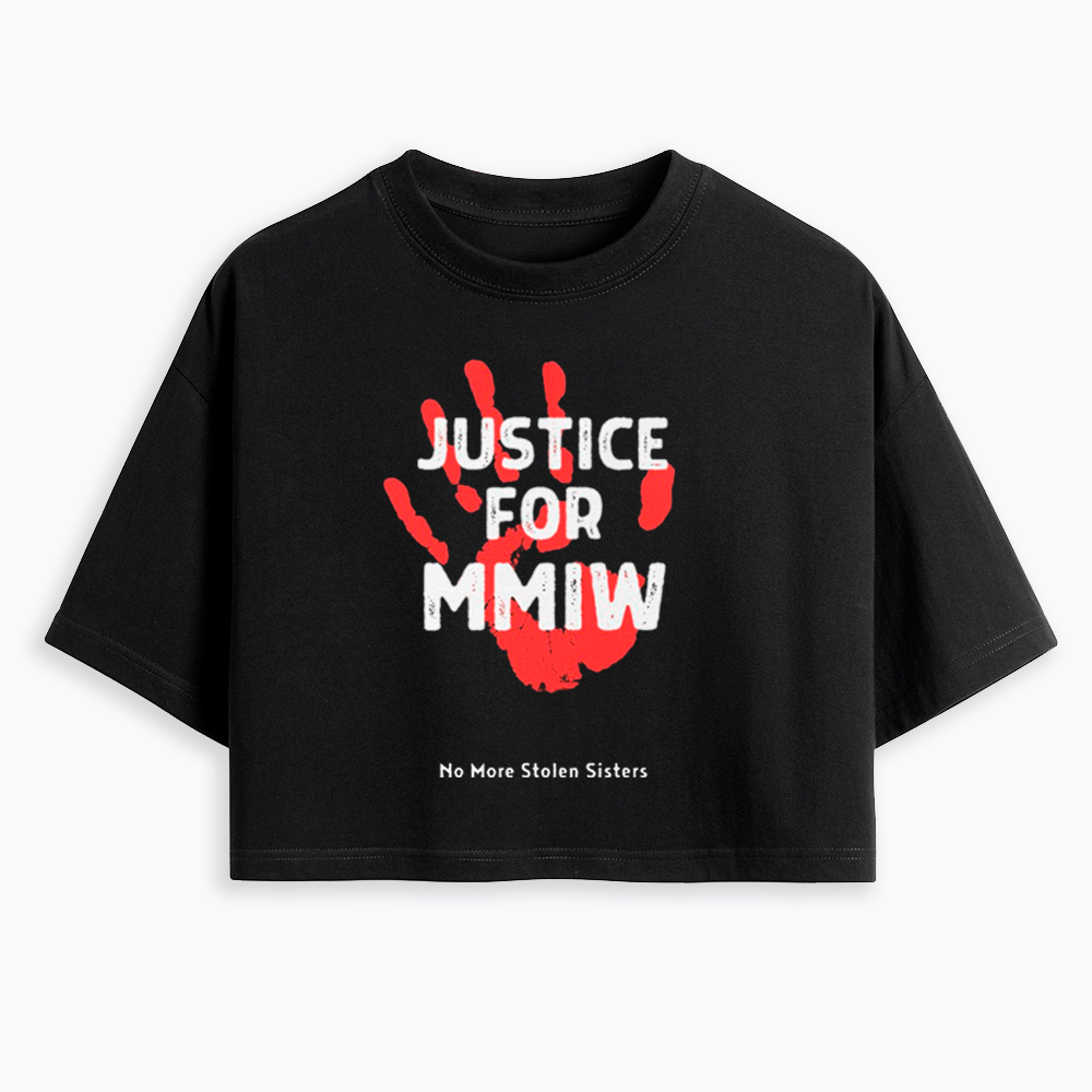 Justice For MMIW Cropped T-Shirt