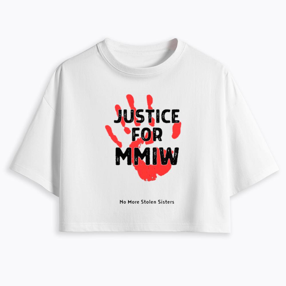 Justice For MMIW Cropped T-Shirt