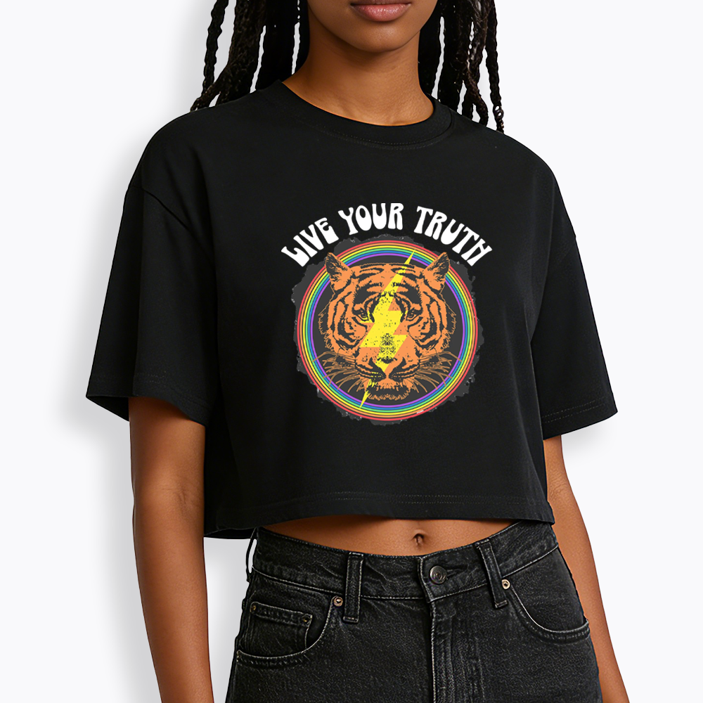 Live Your Truth Cropped T-Shirt