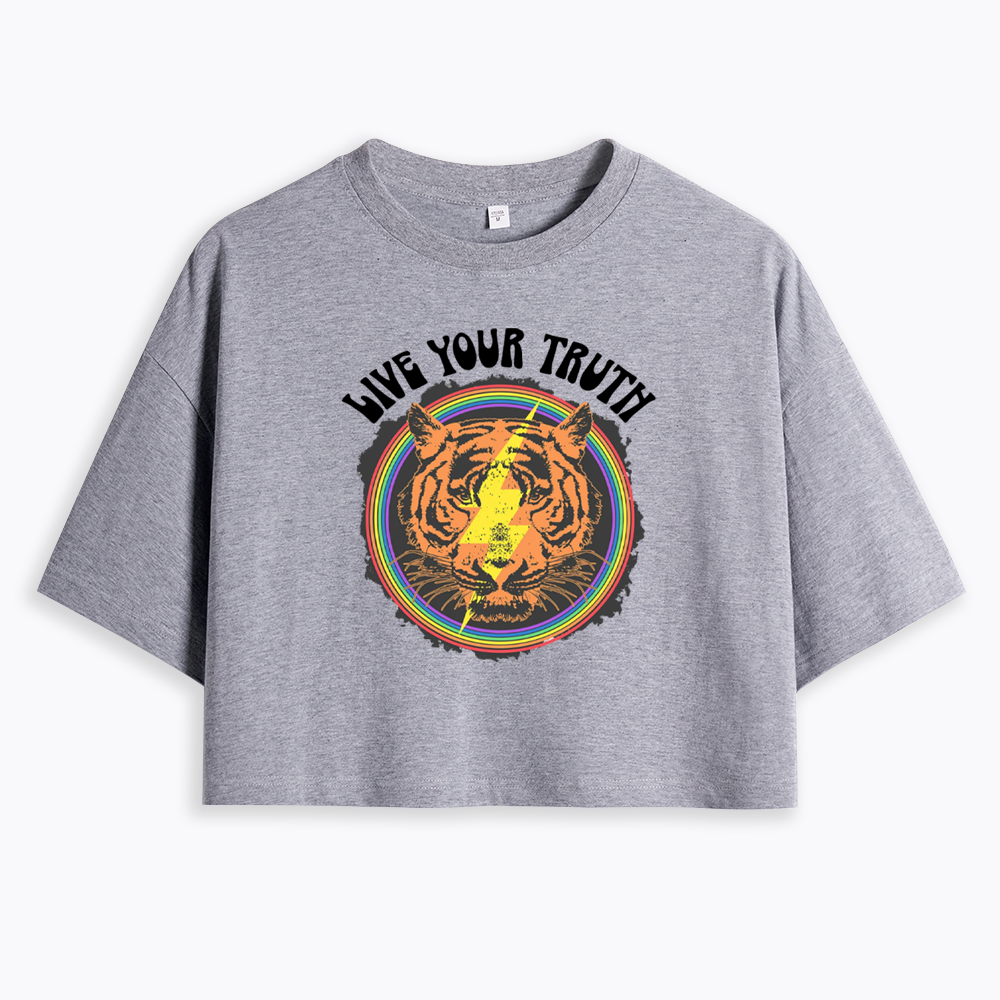 Live Your Truth Cropped T-Shirt
