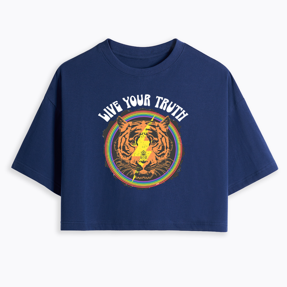 Live Your Truth Cropped T-Shirt
