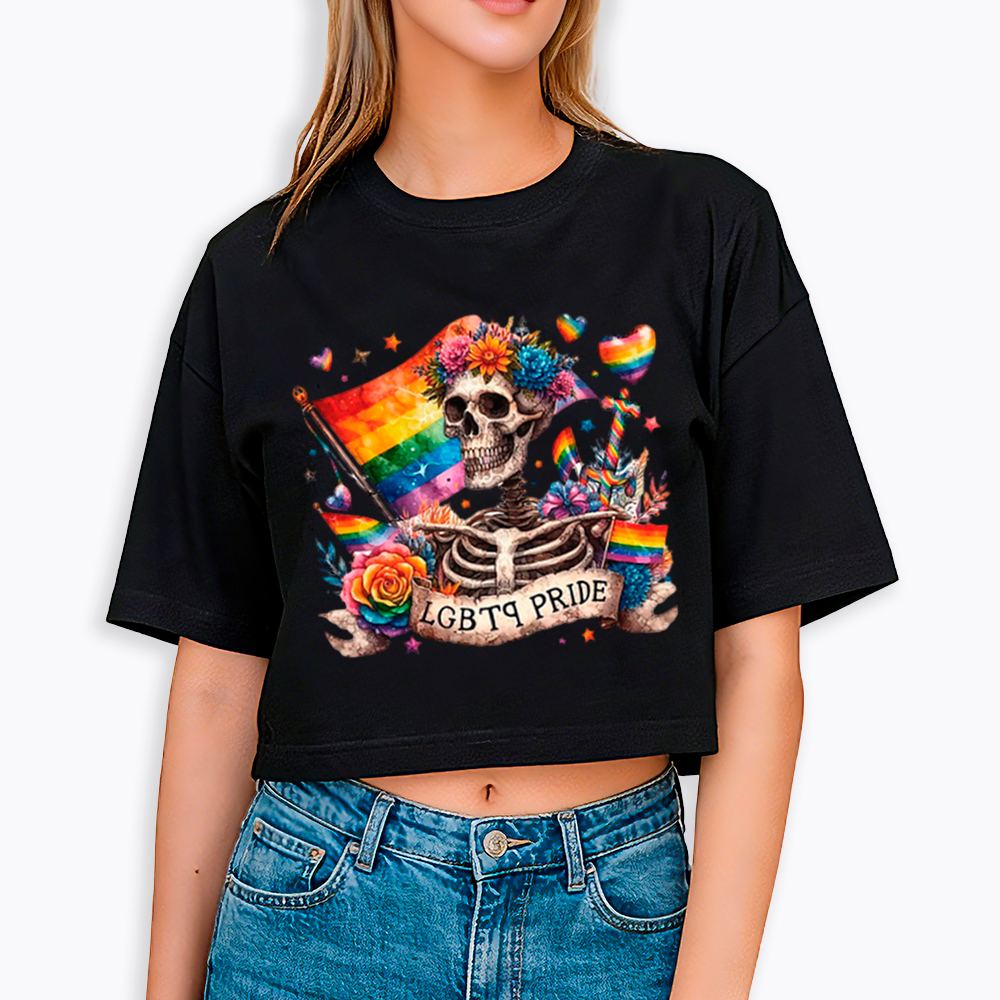 LGBTQ Pride Cropped T-Shirt