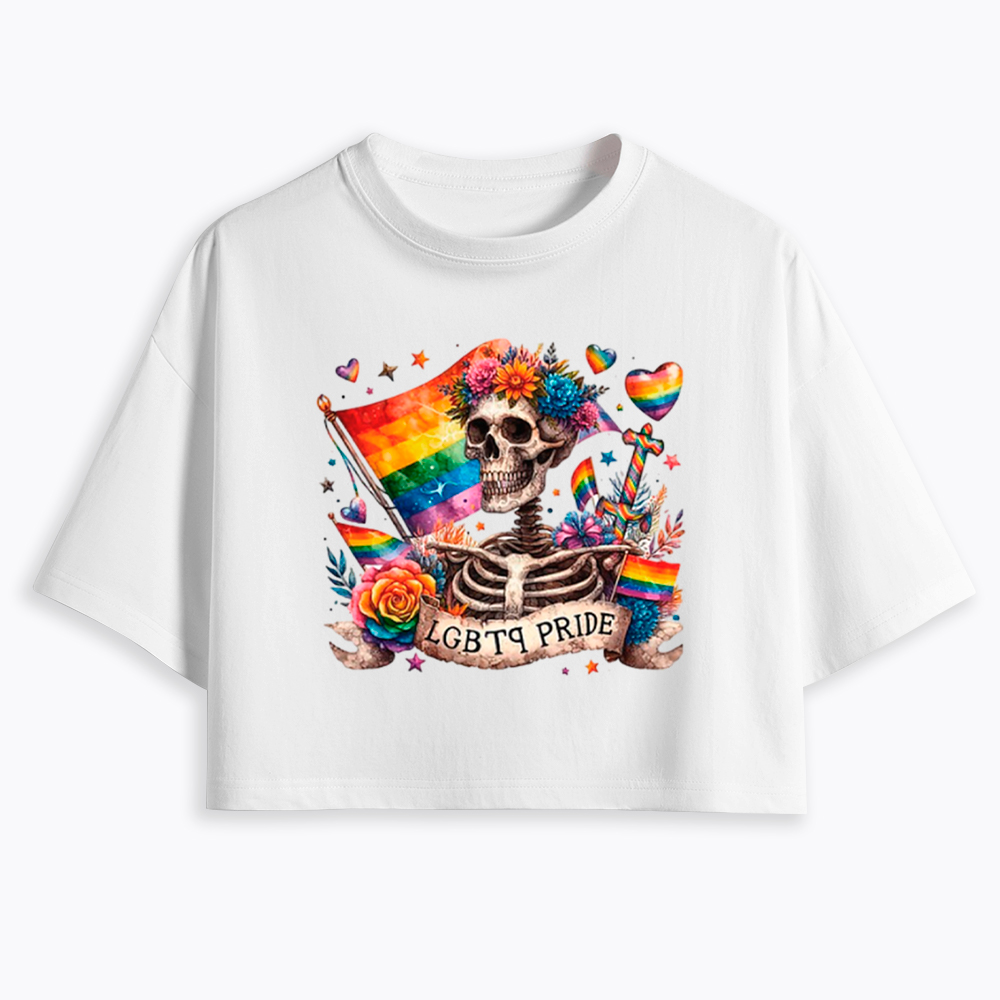 LGBTQ Pride Cropped T-Shirt