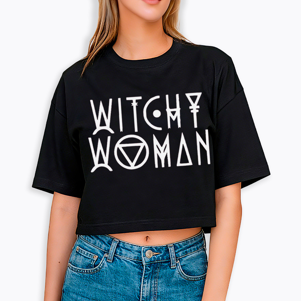 Witchy Woman Cropped T-Shirt