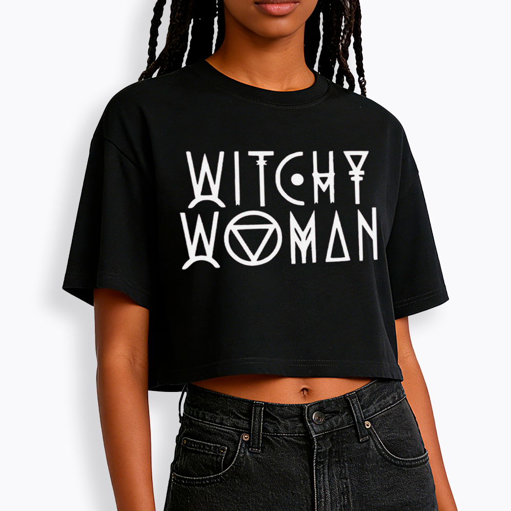 Witchy Woman Cropped T-Shirt