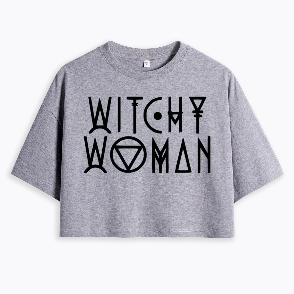 Witchy Woman Cropped T-Shirt