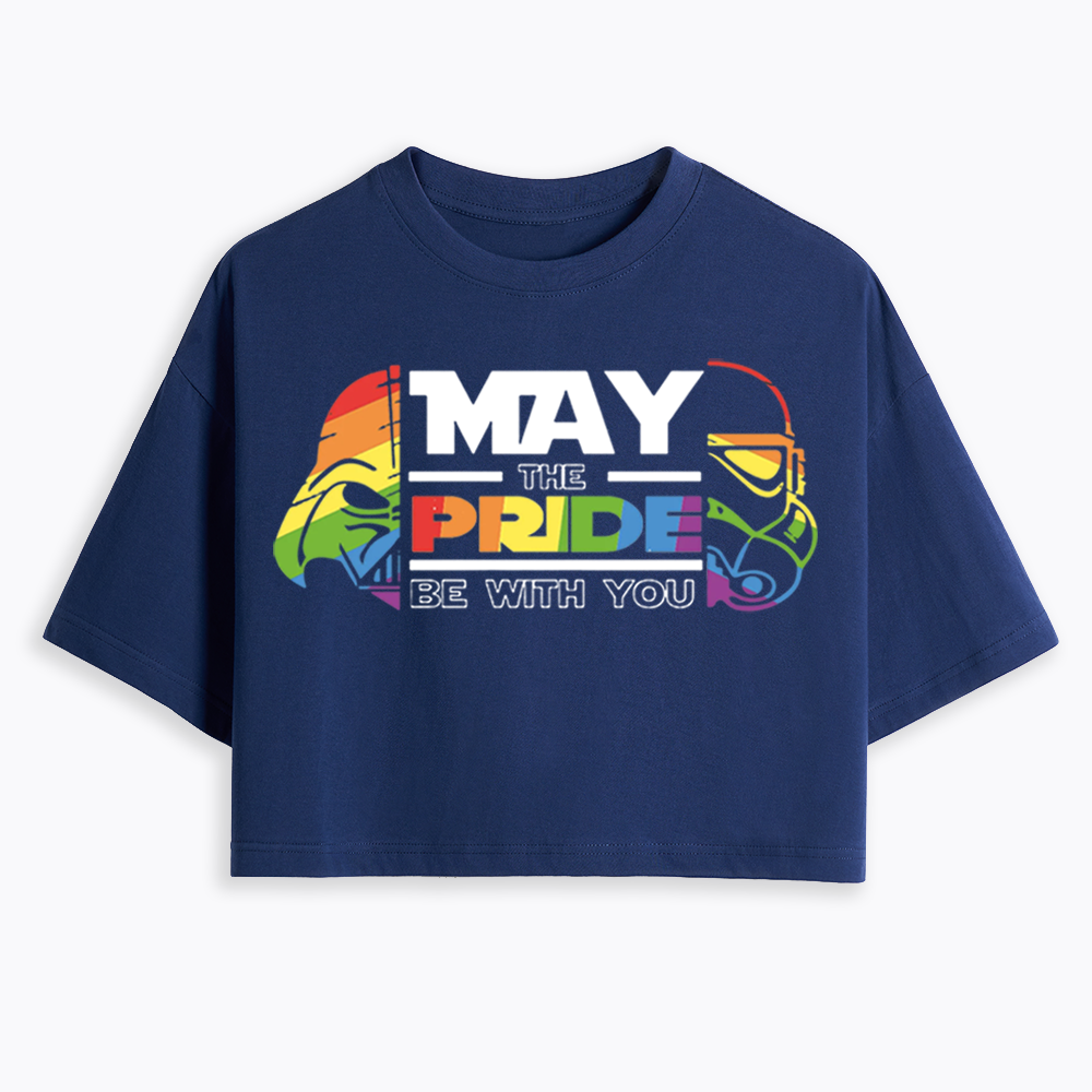 May the Pride be with You Cropped T-Shirt