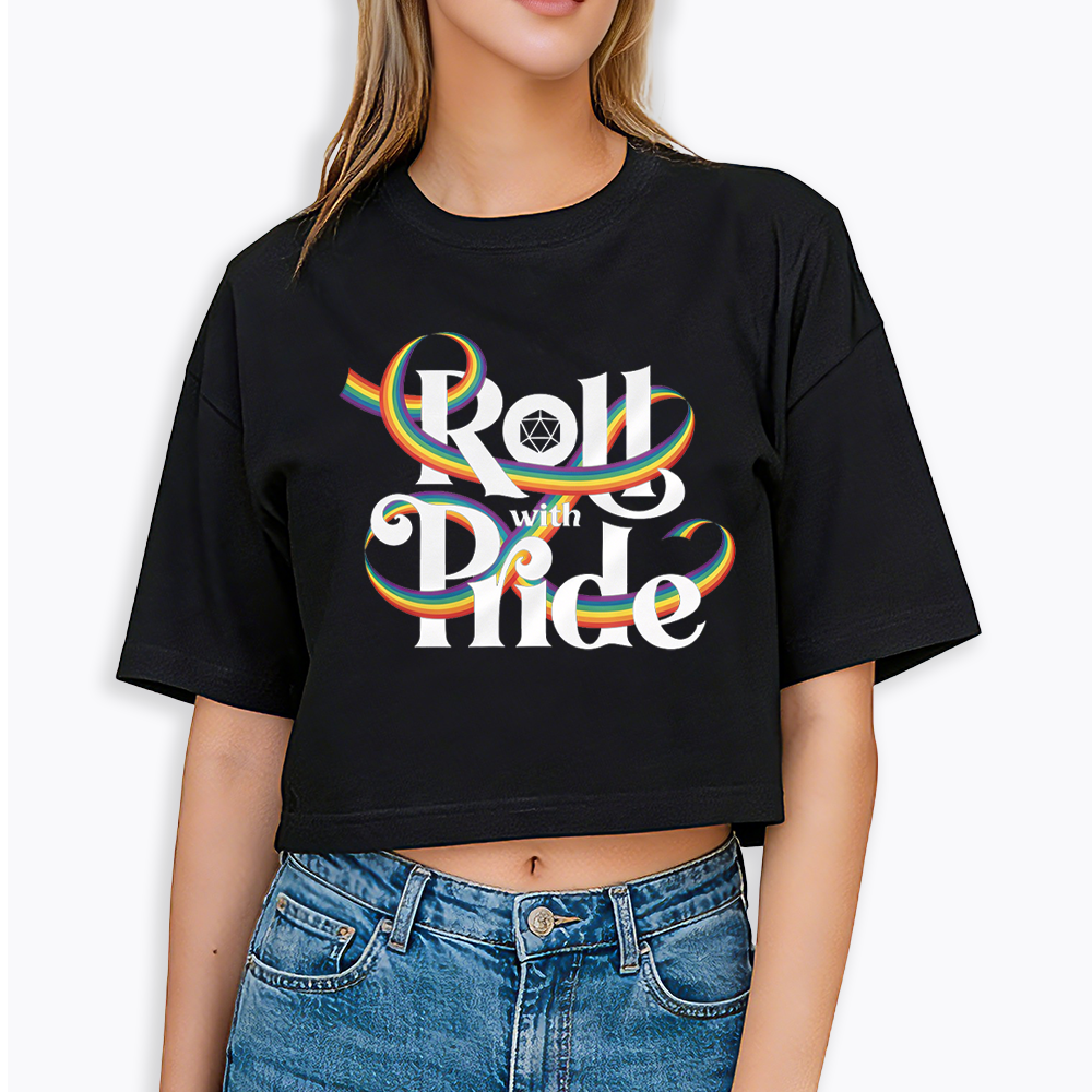Roll With Pride Cropped T-Shirt