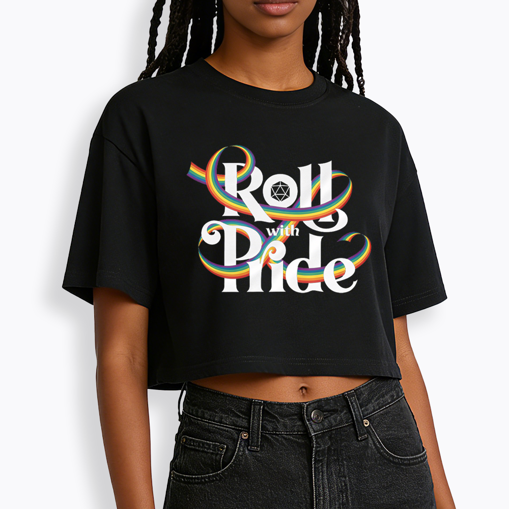 Roll With Pride Cropped T-Shirt