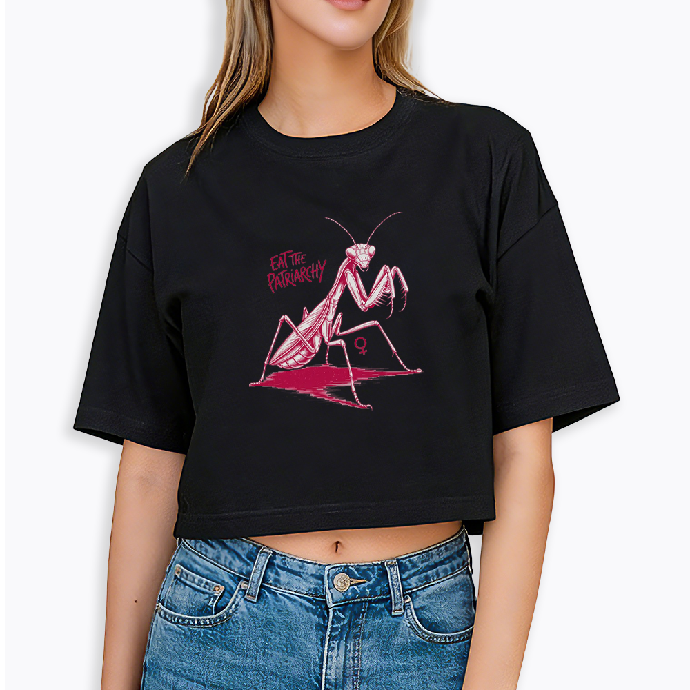 Eat The Patriarchy Cropped T-Shirt