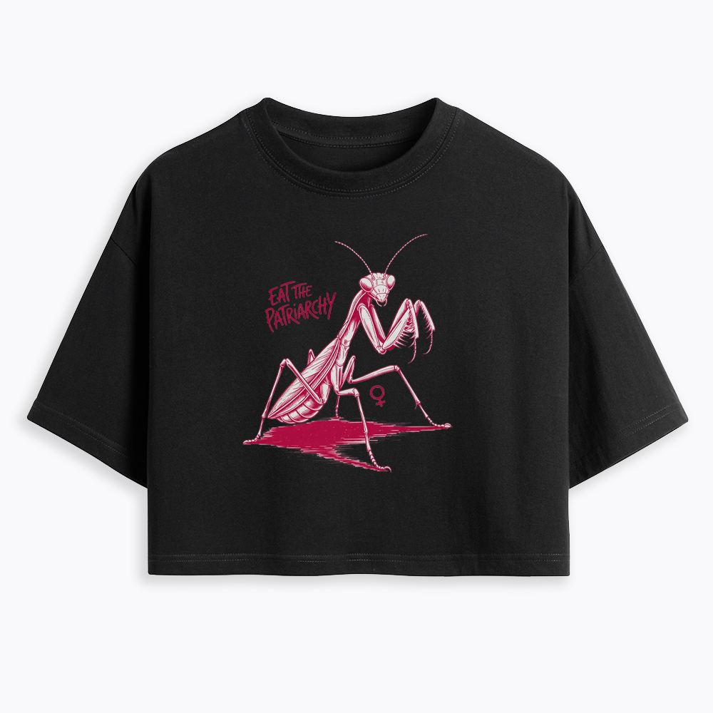 Eat The Patriarchy Cropped T-Shirt
