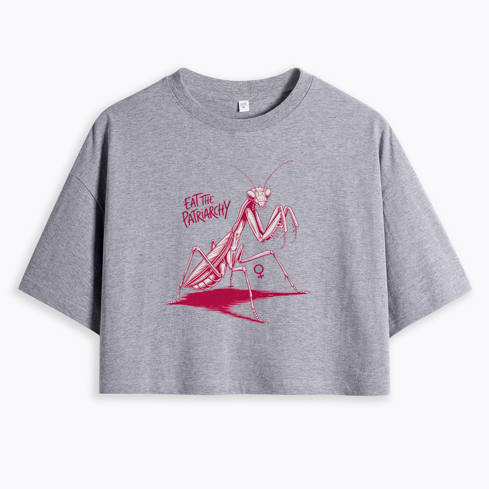 Eat The Patriarchy Cropped T-Shirt