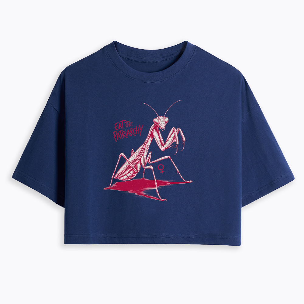 Eat The Patriarchy Cropped T-Shirt